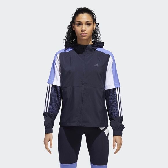 🆕 ADIDAS Windbreaker Track Jacket NWOT‎ - Picture 1 of 13